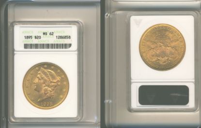 Picture of 1895 Liberty Double Eagle MS62