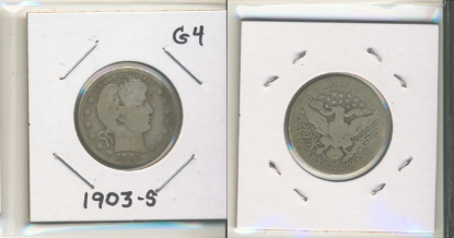 Picture of 1903-S Barber Quarter Dollar G4