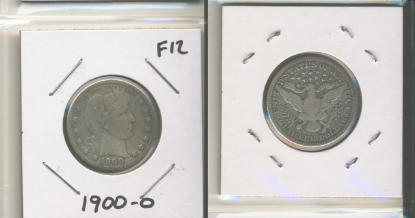 Picture of 1900-O Barber Quarter Dollar F12