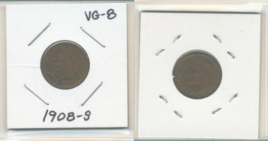 Picture of 1908-S Indian Small Cent VG8