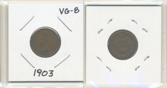 Picture of 1903 Indian Small Cent VG8
