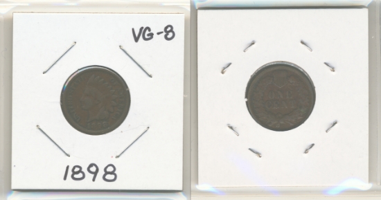 Picture of 1898 Indian Small Cent VG8