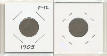 Picture of 1905 Indian Small Cent F12