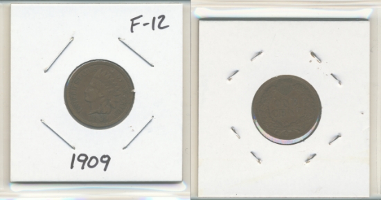 Picture of 1909 Indian Small Cent F12