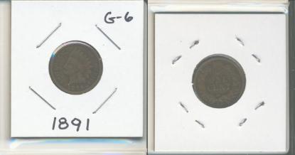 Picture of 1891 Indian Small Cent G6