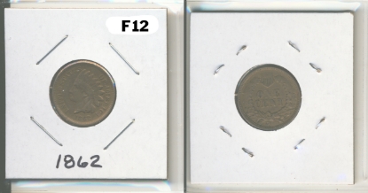 Picture of 1862 Indian Small Cent F12