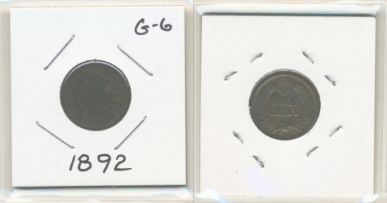 Picture of 1892 Indian Small Cent G6