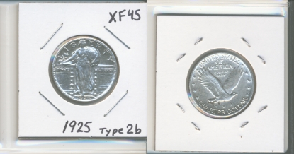 Picture of 1925 Standing Liberty Quarter Dollar XF45