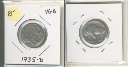 Picture of 1935-D Buffalo Nickel VG8