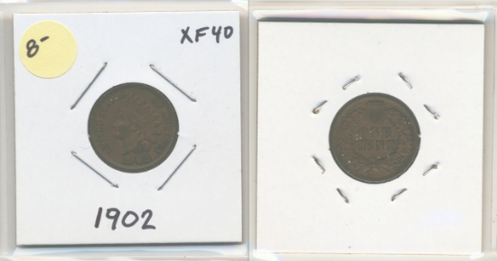 Picture of 1902 Indian Small Cent XF40
